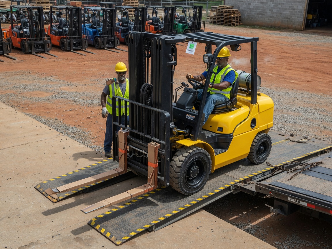 Diesel Forklift Rental services