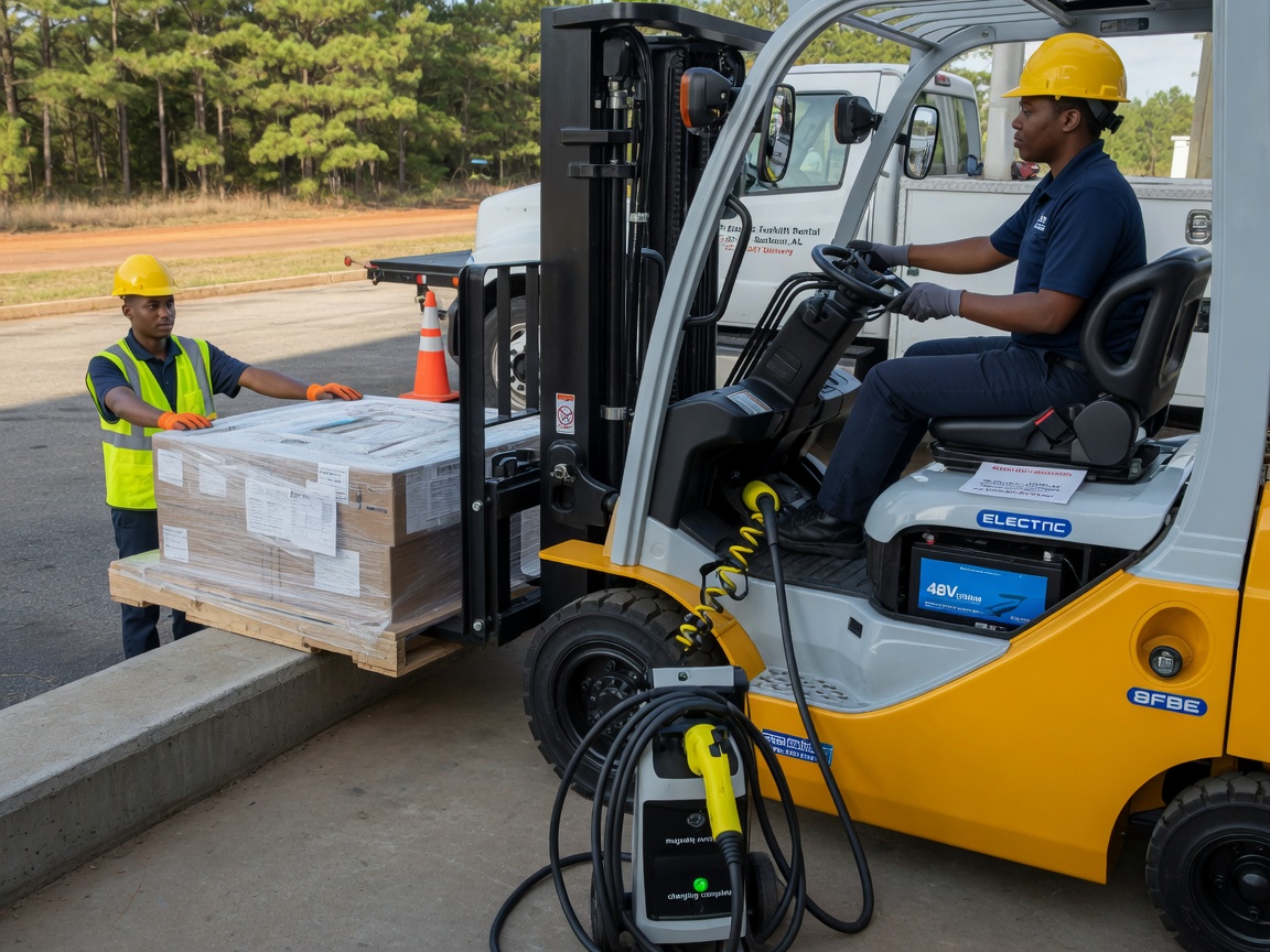Electric Forklift Rental services
