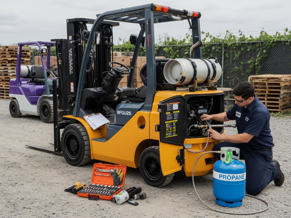 Propane Forklift Rental services